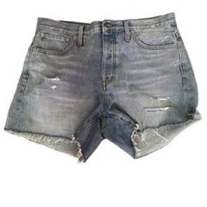 Madewell Distressed Denim Shorts NWT